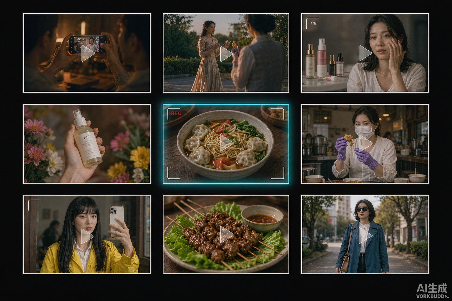 卓影AI 批量成片